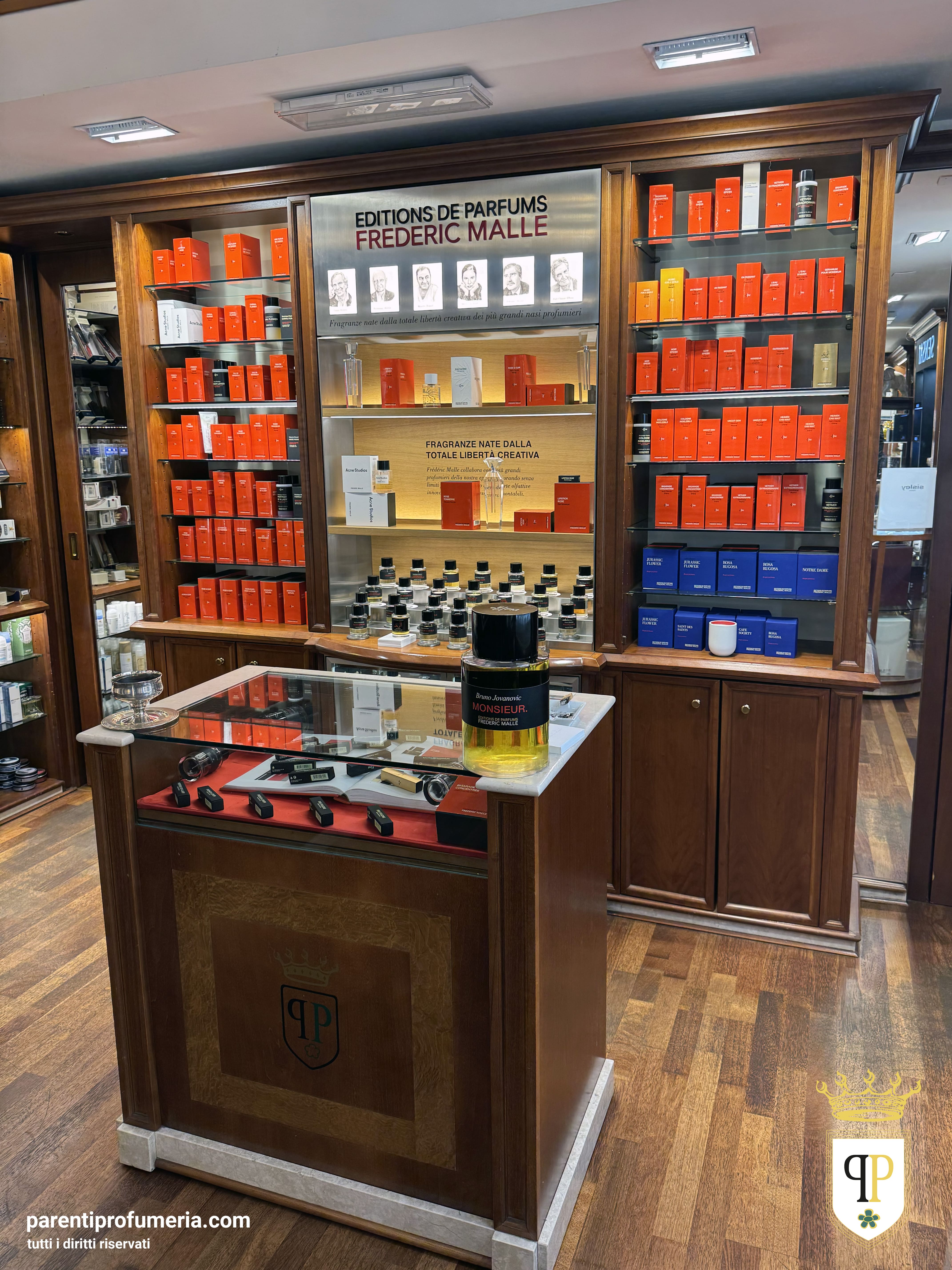 Parenti Profumeria Roma dal 1975 | Frederic Malle Profumi di nicchia in vendita