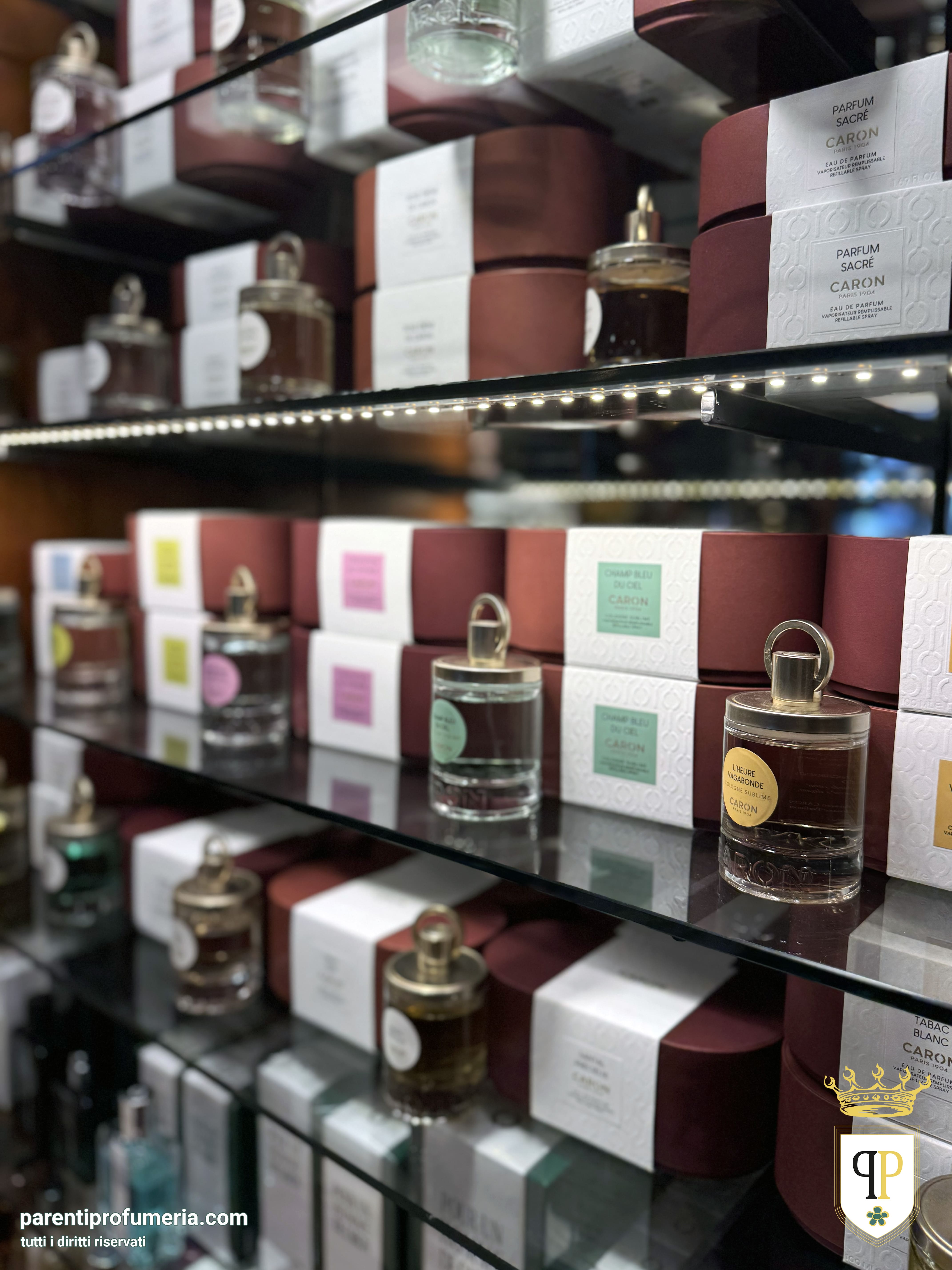 Parenti Profumeria Roma dal 1975 | Caron Paris profumi in vendita